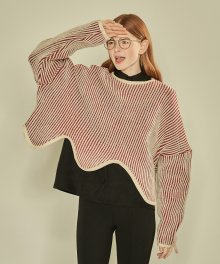 Wave Knit (Red)
