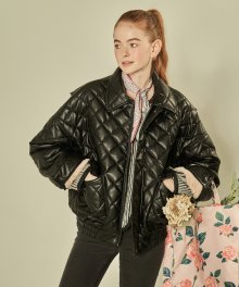 Leather Quilted Heavy Jacket