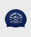 딜라잇풀(DELIGHTPOOL) Skiing Club swim cap - Navy