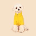 플로트(FLOT) 스탠다드 후리스집업 강아지옷 옐로우