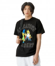 심슨 패밀리 OG 티셔츠 - 블랙 / 1990346-BLK