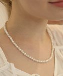 하스(HAS) LV023 Simple pearl necklace