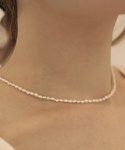 하스(HAS) LV039 Classic freshwater pearl necklace.