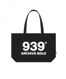 939 LOGO ECO BAG (BLACK)