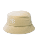 REVERSE B VELOUR BUCKET HAT (BEIGE) 리버스비 벨로아 버킷햇 (베이지)