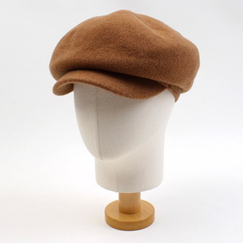 Deep Beige Wool Newsboy Cap 뉴스보이캡