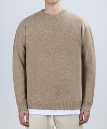 AUTHEN CASHMERE KNIT (BEIGE)