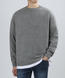 AUTHEN CASHMERE KNIT (GRAY)