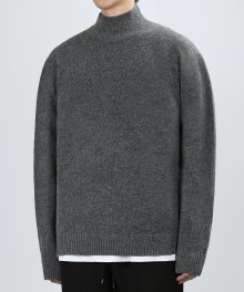 SNUG TURTLENECK KNIT (GRAY)