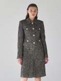 코제트(KOZETT) Tweed Detail Jacket - Black
