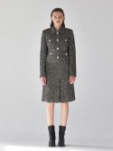 코제트(KOZETT) Tweed Detail Skirt - Black