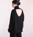 어반드레스(AVANDRESS) flex backless turtleneck knit BLACK
