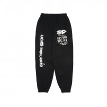 [SEOUL PROJECTS] Spiral tribe sweatpants_BLACK_FMDWPS11