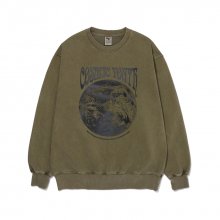 [SEOUL PROJECTS] PIGMENT DYING cosmic crewneck_BROWN_FMDKMS11