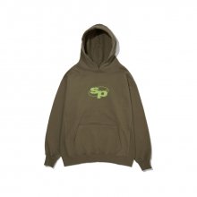[SEOUL PROJECTS] SP sport logo hoodie_BROWN_FMDKHS41