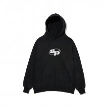 [SEOUL PROJECTS] SP sport logo hoodie_BLACK_FMDKHS42