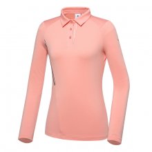 여성 WL 웰딩 포인트 폴로 티셔츠 L/Pink