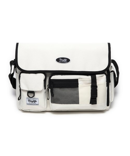 Musinsa Daylife Post Up Cross Bag Ivory