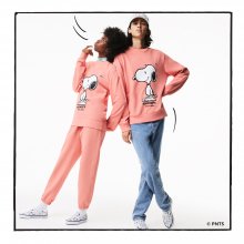 [LACOSTE X PEANUTS] 공용 스누피 라운드 스웨트셔츠 SH7765-51N 5MM