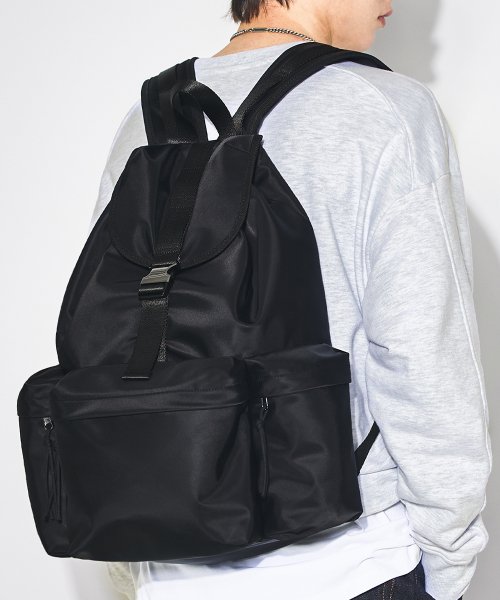 메종미네드(MAISON MINED) TRIPLE POCKET COSMIC BACKPACK - 사이즈