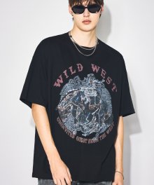 WILD WEST HALF T BLACK