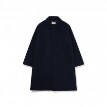 SL X TNM Field and Air Balmacaan Coat Navy