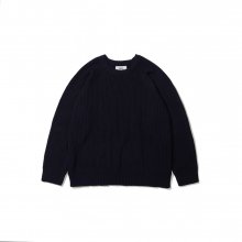 SL X TNM Field and Air Knit Sweater Navy