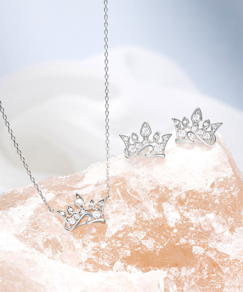 제이에스티나() Tiara 목걸이+귀걸이 세트 (SET-J0-1089) 상품 이미지