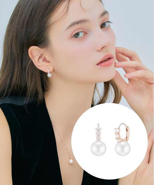 제이에스티나() PERLINA 펄 귀걸이(JJP1EI1BF197SR000) 상품 이미지