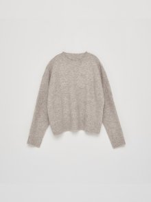 MATIN KIM BASIC KNIT PULLOVER IN IVORY