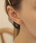하스(HAS) LV046 Bold U-line earrings
