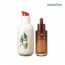 (홀리데이) 그린티 씨드 세럼 대용량 160mL+블랙티 앰플 대용량 50mL