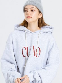 outxo logo hoodie gray