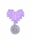 스윙셋(SWINGSET) Puffy Heart Beads RIng (Lavender)