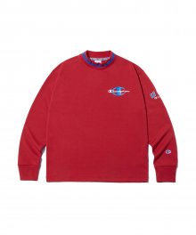 [ASIA] Golf 남성 넥라인포인트 터틀넥 티셔츠 (NORMAL RED) CKTS1F011R2
