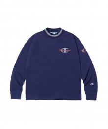 [ASIA] Golf 남성 넥라인포인트 터틀넥 티셔츠 (NORMAL NAVY) CKTS1F011N2