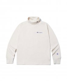 [ASIA] Golf 남성 Champion로고 터틀넥 티셔츠 (OFF WHITE) CKTS1F010OW