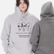 OHP X KENSHIPARK 프렌즈 기모 후드