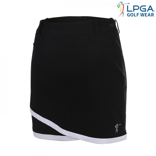 엘피지에이(LPGA) 밑단 배색 H라인 큐롯_L203CU852P - 사이즈 & 후기 | 무신사