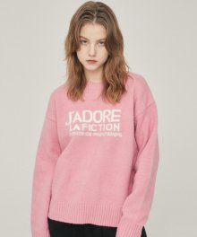 LO FICTION KNIT(PINK)