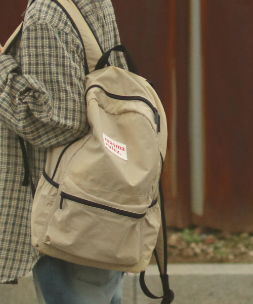 バックパック・リュック masmarulez Daily backpack Beige 5000577044 韓国ブランド [MASMARULEZ] DAILY BACKPACK リュック