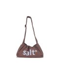 몽슈슈(MONCHOUCHOU) Salt Messenger Bag Brown