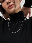 백월(BAEK WOL) Basic Chain Necklace