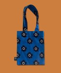소곤소곤(SOGONSOGON) retro flower blue mini bag