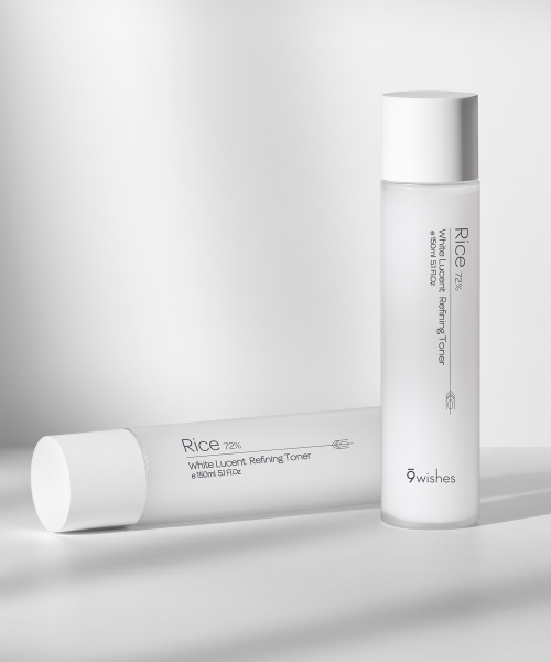9WISHES - 2-Pack Rice 72 Refining Toner 150ml+150ml