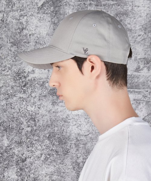 MUSINSA | VARZAR VZ stud overfit ball cap gray