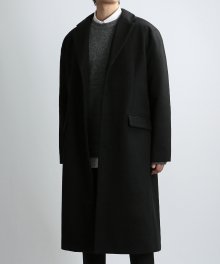 Holy Squad Length Coat (Black)