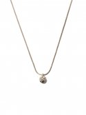 이스트인디고(EASTINDIGO) Stone stud necklace Silver