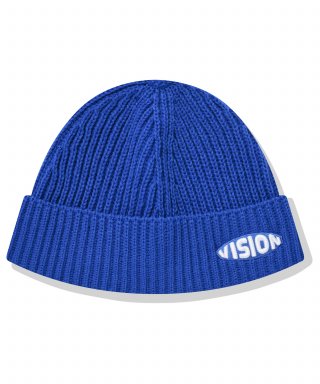 비전스트릿웨어(VISION STREETWEAR) VSW D-Logo Beanie Blue 상품 이미지