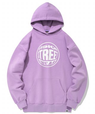 비전스트릿웨어(VISION STREETWEAR) VSW Fisheye Hoodie Lavender 상품 이미지